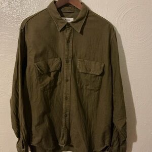 Buck Mason CPO Shirt XL Green
